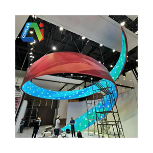 Full Color P 1.87Mm Digitale Flexibele <span class=keywords><strong>Led</strong></span> Gordijn Smart Display Full Color Gebogen <span class=keywords><strong>Led</strong></span> Scherm Opvouwbare <span class=keywords><strong>Led</strong></span> Video Muur Schermpanelen - Product Image 1