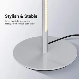 새로운 디자인 럭셔리 tuya RGB dimmable 거실 조명 led 장식 코너 서 램프 바닥 스마트 조명 플로어 램프