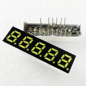 Chất lượng cao siêu trắng <span class=keywords><strong>5</strong></span> bit <span class=keywords><strong>LED</strong></span> fnd 0.28 inch <span class=keywords><strong>7</strong></span> đoạn <span class=keywords><strong>LED</strong></span> hiển thị <span class=keywords><strong>5</strong></span> chữ số - Product Image 1