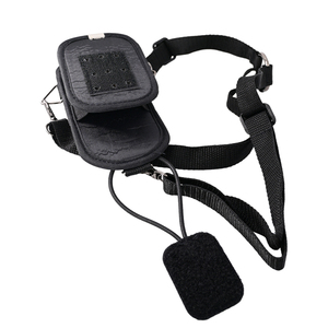 Bolsa de Nailon para Walkie Talkie con Correa para Hombro y Arnés de Pecho, Funda Táctica para Radio Bidireccional - Product Image 5