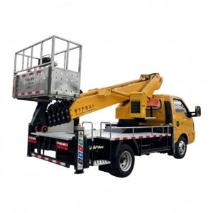 Plateforme de travail aérienne Isuzu de 28 mètres, plateforme de travail aérienne capable de se plier, plateforme de travail d'escalade de 27 mètres - Product Image 5