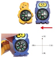 Jouets promotionnels éducatifs et mignons : Boussoles en bois pour aventures en plein air