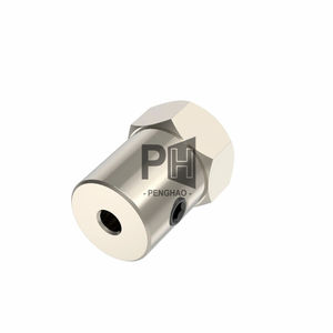 D12 L18 3-6mm Carbon Steel Hexagonal Couplings 12mm Tires Connector Adapter L18mm DIY RC Car Shaft Coupler <strong>Parts</strong> - Product Image 5