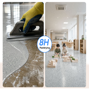 Pintura Epóxica Autonivelante de Baja Resistencia Química con Arena de Color para Pisos de Resina de Concreto en Interiores del Hogar - Product Image 3