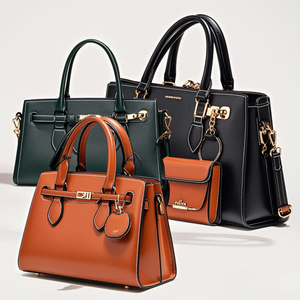 Manufacturer Custom Luxury Genuine Leather Women's Handbags with logo Custom Pattern Tote <strong>Bag</strong> Provide <strong>Bags</strong> OEM ODM Service - Product Image 1