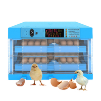 Incubateurs à œufs automatiques pour 64 œufs, équipement d'élevage, incubateurs à œufs pour volailles