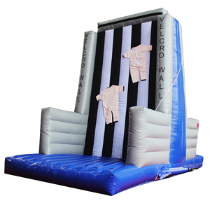 Palo de Velcro inflable comercial, juego deportivo de pared de roca para escalar, actividades de equipo, juego deportivo inflable, hachas a la venta - Product Image 1