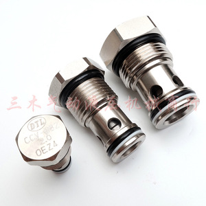 วาล์วไฮดรอลิกแบบเกลียว วาล์วกันกลับ วาล์วทางเดียว CCV 082 CCV 102 CCV 122 CCV 162 - Product Image 2