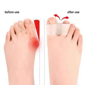 Correcteur d'oignon séparateur d'orteils Gel de silicone Hallux Valgus lisseur entretoises orthopédiques pour orteils soulagement de la douleur soins des pieds - Product Image 3