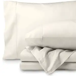 नरम प्रीमियम गहरी जेब बिस्तर चादरें सेट 4 टुकड़ा शीट सेट 1800 धागा गिनती Microfiber
