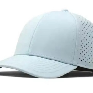 Casquette de baseball personnalisable en coton à 5 panneaux avec broderie 3D, nouveau style, fermeture à boucle, logo personnalisé, bicolore, pour homme - Product Image 6