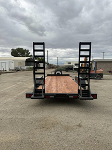 Remorques de transport de gros équipements Remorques agricoles à charge utile de 3500kg Remorques de tracteur inclinables à freinage électrique avec rampe - Product Image 6