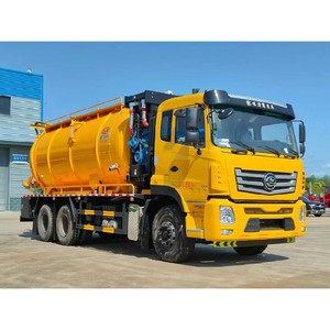 Camion de drainage des eaux usées Chengli 6x4 20000 litres, camion de nettoyage des égouts, camion de vidange par aspiration à jet, camion de vidange des fosses septiques - Product Image 6