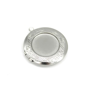 Colgante ovalado de acero inoxidable con diseño de crisantemo para hacer collares, accesorios de joyería DIY - Product Image 4