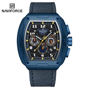นาฬิกาข้อมือผู้ชาย NAVIFORCE 8053 แบรนด์ดังระดับท็อป หรูหรา โครโนกราฟ แสดงวันที่ ของแท้ กันน้ำ นาฬิกาควอตซ์ ของขวัญสำหรับผู้ชาย - Product Image 1