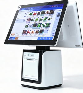 เครื่อง POS ออลอินวันขนาด 11 นิ้ว หน้าจอสัมผัส BOE พร้อมเครื่องพิมพ์ 58 มม. ในตัว ระบบ Windows 7 สำหรับร้านทำเล็บ ร้านค้าขนาดเล็ก ประหยัดพื้นที่ - Product Image 3