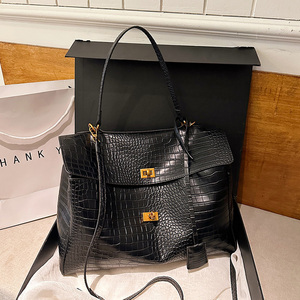 Tas Tote Bahan PU Kelas Atas Model Terbaru 2025. Dilengkapi dengan Perangkat Pengunci, Cocok untuk Digunakan Wanita.2346 - Product Image 3