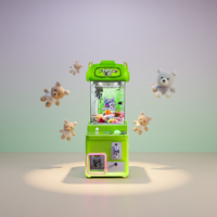 Machine de jeu d'arcade mini-grue à monnayeur, machine à griffes commerciale à fort rendement, machine à prix à monnayeur