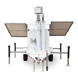 Remolque de Seguridad Solar Estándar AU US EU Equipado con PTZ y CCTV UST-600S - Product Image 1