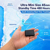 Traceur GPS 4G LTE antivol 800 mAh pour moto et voiture, localisateur en temps réel, mini, carte SIM cachée, application Android