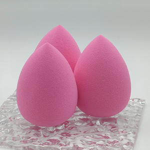 Nhà Máy Giá Phân Hủy Sinh Học Thân Thiện Với Môi Teardrop Trang Điểm Miếng Bọt Biển Mang/Du Lịch Trường Hợp Vẻ Đẹp Trứng Latex Miễn Phí Miếng Bọt Biển Tùy Chỉnh - Product Image 1