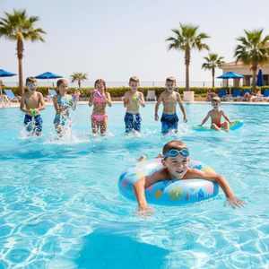Blue Hawaiian Floral <b>Inflatable</b> Swim Rings <b>for</b> <b>Pool</b> Beach - Product Image 5