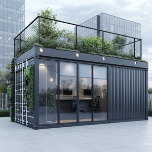 Casa Prefabricada Moderna Tipo ADU: Casa Contenedor de Bajo Costo con Dormitorio y Oficina, Casa Móvil Lista para Enviar con Baño y Cocina - Product Image 5