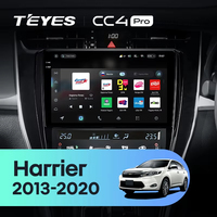 TEYES CC4 PRO para Toyota Harrier XU60 2013-2020, CarPlay, Android Auto, Radio 2DIN, Reproductor Multimedia para Auto
