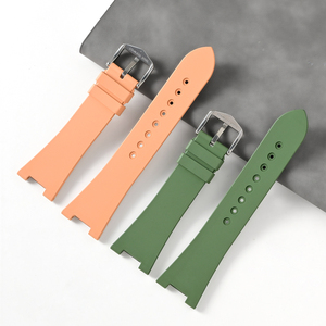 Dây đeo đồng hồ cao cấp bằng cao su FKM dành cho Patek Philippe, Citizen, dây thay thế 18mm, mềm mại, cao cấp, chất liệu Fluororubber - Product Image 6