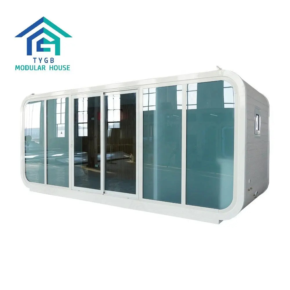 TYGB 2026 ucuz prefabrik modern modüler streç açık su geçirmez uyku pod inşaat konteyner sunroom ofis evleri