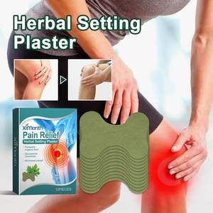 B109 Lot de 12 Patchs Corporels Écologiques en Coton aux Herbes pour Peaux Normales – Soulagement des Douleurs Musculaires, des Gonflements et des Tensions aux Épaules et au Cou - Product Image 5