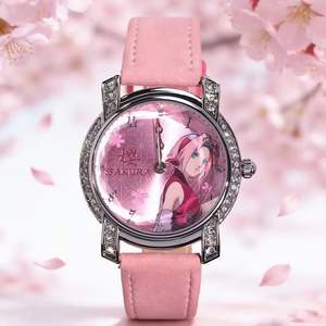 Reloj de pulsera Naruto Shippuden, 12 piezas/juego, 100 % oficial, figura de anime japonesa de Sakura <span class=keywords><strong>Itachi</strong></span>, caja sorpresa, juguete, regalo para niños - Product Image 4