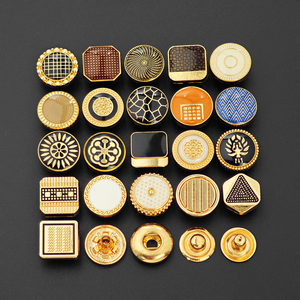 Sustainable Metal <b>Snap</b> Button Eco Friendly Alloy Material Custom Round Square Size Durable Clasp <b>Fastener</b> For Jacket - Product Image 5