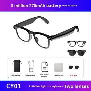 Nuevas Gafas Inteligentes con Cámara IA de 800W, Grabación de Video y Fotos de Alta Definición, Traducción, Reconocimiento de Objetos, Activación por Voz, Chat GPT - Product Image 5