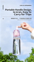 Bouteille sans BPA, anti-fuite, avec couvercle à ouverture rapide, pour boire directement, compatible lave-vaisselle, idéale pour le camping et la course à pied