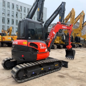 รถขุดขนาดเล็ก KUBOTA U55-4 มือสองจากญี่ปุ่น ใช้งานน้อย บำรุงรักษาอย่างดี คุณภาพสูง ราคาดี มีสินค้าในสต็อก - Product Image 5