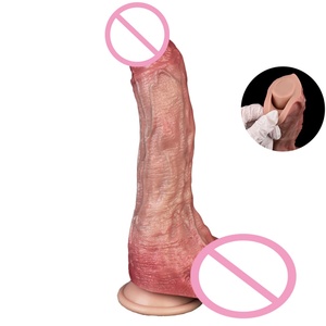 ORALSX 10 Inches Silicone <b>Dildo</b> with Suction Cup Realistic Cock Realistic Massage Wand Sex Toys Anal <b>Dildo</b> Flexible Penis - Product Image 1