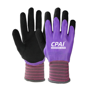 Cpai Gardening <b>Gloves</b> Nitrile Coated Waterproof Puncture Resistant For Landscaping And Home Gardening - Product Image 1