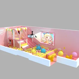 Candy Theme Children's Play Equipment Games Soft Indoor Play Equipment Kids Large Indoor Playground Amusement Park With Slides