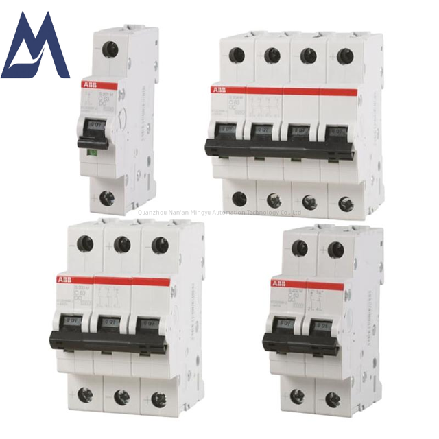 Brand New and Original ABBs S201M-B16DC S202M-B16DC S203M-B16DC S204M-B16DC S200MDC Series Miniature Circuit Breaker 16A MCB Fas
