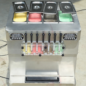 Machine à Crème Glacée Commerciale Professionnelle 7 Saveurs Populaire – Machine à <span class=keywords><strong>Glace</strong></span> Douce et Desserts Glacés - Product Image 3