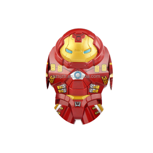 XH1821 MK37 <span class=keywords><strong>Hulkbuster</strong></span> MK39 Colección Animales y Naturaleza, Bloques <span class=keywords><strong>de</strong></span> Construcción Educativos <span class=keywords><strong>de</strong></span> ABS Negro y Dorado <span class=keywords><strong>de</strong></span> 4.5cm para Niños - Product Image 5