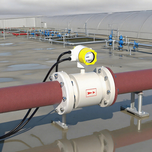 Tùy chỉnh 4-20mA kỹ thuật số cảm biến lưu lượng chất lỏng Split-Type lưu lượng kế điện từ cho xử lý nước OEM hỗ trợ - Product Image 6