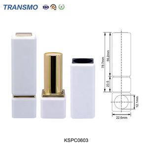 Échantillons Gratuits – Nouveau Tube à Lèvres Magnétique Carré Blanc en Plastique pour Baume à Lèvres - Product Image 2