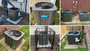 Blau 14.3 SEER2 HVAC System Luft behandlungs gerät AHU 18000-60000 Btu Luft handler 3 Tonnen Wärmepumpe Luft handler 85 R-410A - Product Image 6