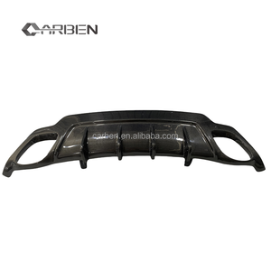 Kit de Carrocería Estilo <span class=keywords><strong>TOM</strong></span> para ISF 5.0 2006-2012, Alerón Trasero, Difusor de Fibra de Carbono, Nuevo, Accesorios Mejorados, Negro, Fácil Instalación - Product Image 5