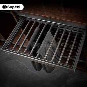 Supeni garde-robe <span class=keywords><strong>placard</strong></span> rangement doux fermeture pull pantalon Rack pantalon Rack - Product Image 1