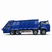 Camion compacteur SINOTRUK HOWO NX 8x4 20m³ à grand volume, 371HP, camion de voirie à charge lourde, camion de collecte des déchets