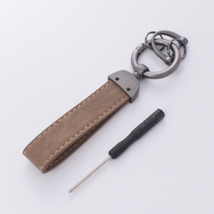 Portachiavi in Pelle con Cinturino da Polso Regolabile e Flessibile, Personalizzabile, Nero Opaco, per Motociclisti, Vendita all'Ingrosso - Product Image 5