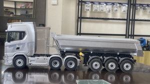 K770S-102 1/14 Scale RC Tractor With Dump Trailer 4X2 <b>Remote</b> <b>Control</b> Semi <b>Truck</b> Simulation Engineering Model - Product Image 6